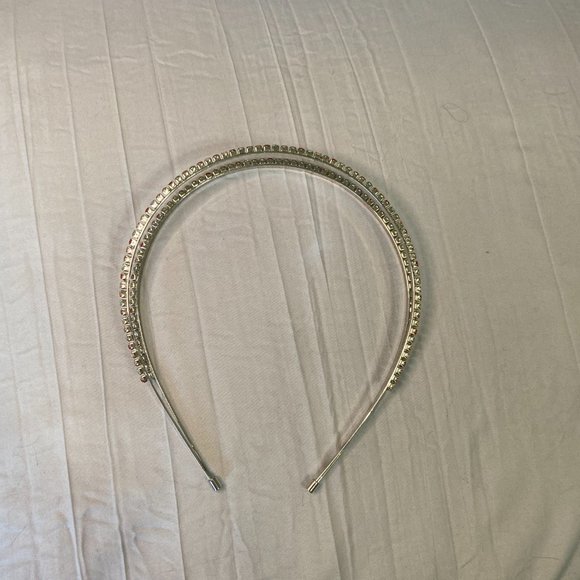 J. Crew Pink Rhinestone Headband - Picture 3 of 3